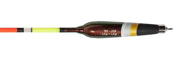 Поплавок Briscola 701, с подгр. "матч", "мультиколор" антенна (BS-701-310)