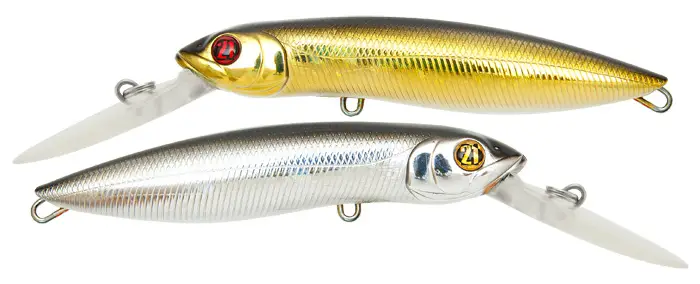 Воблер PONTOON 21, Moby Dick 120F-DR, 120мм, 31,8 гр., 4.0-4.5 м. (P21-MDI-120F-DR-222Dbl)