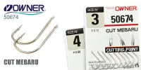 Одинарный крючок OWNER, 50674, лопатка, белый
