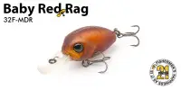Воблер PONTOON21, Baby Red Rag 32F-MDR, 32мм, 5,1 гр., 0.8-1.0 м.