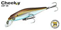 Воблер PONTOON21, Cheeky 80F-SR, 80мм, 8.6 гр., 0.8-1.2 м.