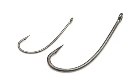 Одинарный крючок OWNER, 53786, колечко, черный BC