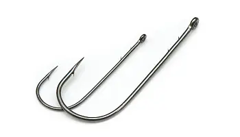 Одинарный крючок OWNER, 5103, колечко, черный