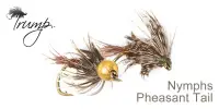 Мухи TRUMP, NYMPH FLIES, Pheasant Tail - Flashback