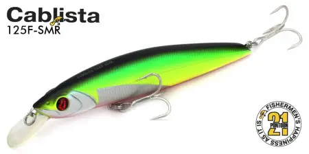 Воблер PONTOON21, Cablista 125SP-SMR, 125мм, 19.9 гр., 1.6-2.0 м.