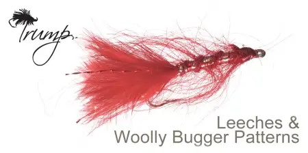 Мухи TRUMP, STREAMER, BH Woolly Bugger - Brown