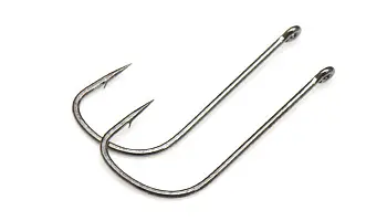 Одинарный крючок OWNER, 50921, колечко, черный BC