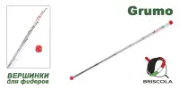Вершинка для фидеров BRISCOLA  GRUMO, Solid, Carbon
