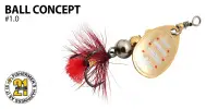 Блесна вращ. Pontoon21 BALL CONCEPT, #0