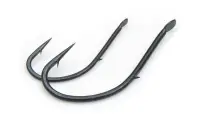 Одинарный крючок OWNER, 50173, лопатка, черный, кован., засечка на цевье (50173-12)