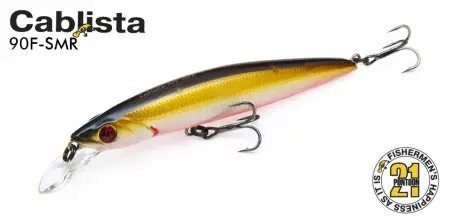 Воблер PONTOON21, Cablista 90F-SMR, 90мм, 7.7 гр., 0.8-1.2 м.