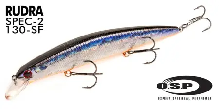 Воблер OSP RUDRA F, 130.0 мм, 17.0 гр.