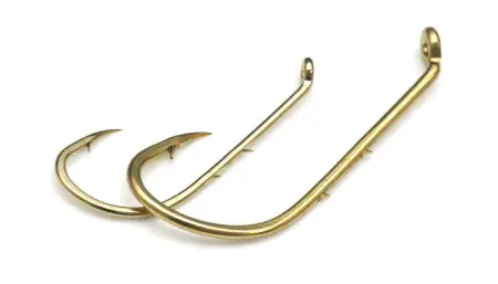 Одинарный крючок OWNER, 50845, колечко, золото