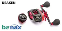 Мультипликаторная катушка BANAX DRAKEN 109R (R; 9; 7/1; 235гр)