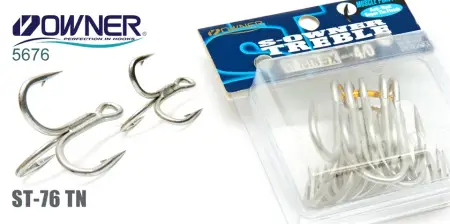 Тройной крючок OWNER ST-76TN