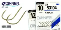 Одинарный крючок OWNER, 53104, лопатка, зеленый