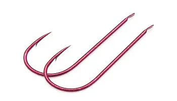 Одинарный крючок OWNER, 53101, лопатка, красный