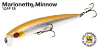 Воблер PONTOON 21, Marionette Minnow 108SP-SR, 108мм, 13.2гр., 0.3-0.5 м.