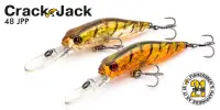 Воблер PONTOON 21, Crackjack 48SP-SR 48мм., 3.2гр. погруж.0.8-1.2 м.