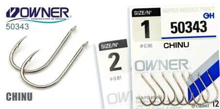 Одинарный крючок OWNER, 50343, лопатка