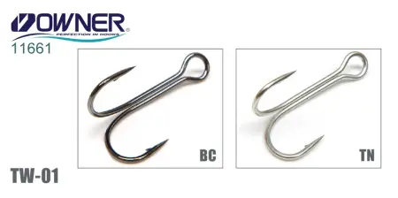 Двойной крючок OWNER TW-01(01TN)