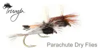 Мухи TRUMP, DRY FLY, Parachute Black Ant