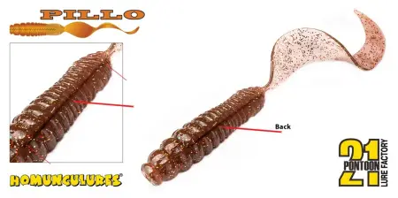 Твистер Pontoon21 Homunculures Pillo, 1.75''