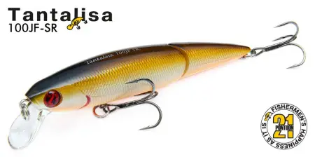 Воблер Pontoon21 Tantalisa, 2-x частн., сусп., 100мм.,15.0 гр.,0.5-1.0 м.