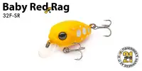 Воблер PONTOON21, Baby Red Rag 32F-MDR, 32мм, 5,1 гр., 0.8-1.0 м.