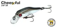 Воблер PONTOON 21, Cheerful 34SP-MR, 34мм., 1.65гр., погруж.0.6-1 м.
