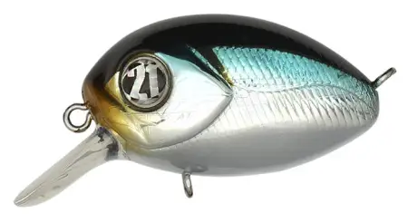 Воблер PONTOON21, Baby Red Rag 32F-SR, 32мм, 4,8 гр., 0.2-0.4 м.