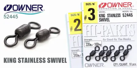 52445 KING STAINLESS SWIVEL