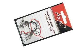 Поводок AXIS металлический 1x7, AX-92005, застежка "Duolock"