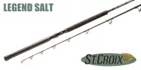 Кастинговое бортовое удилище St.Croix Legend Salt 213 см, тест MH, 1ч, Fast