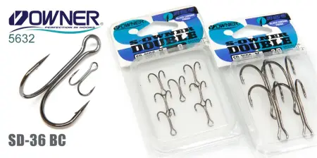 Двойной крючок OWNER  SD-31BC(36BC)