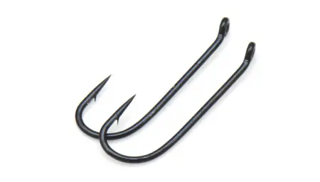 Одинарный крючок OWNER, 50334, колечко, черный BC