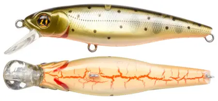 Воблер PONTOON 21, Greedy-Guts 55SP-SR, 55мм, 4,0 гр., 0.7-1.0 м.