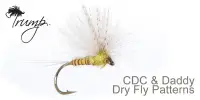 Мухи TRUMP, DRY FLY, CDC Caddis Emerger - Brown