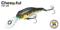 Воблер PONTOON 21, Cheerful 34SP-MR, 34мм., 1.65гр., погруж.0.6-1 м.