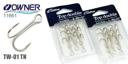 Двойной крючок OWNER TW-01(01TN)
