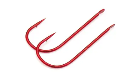 Одинарный крючок OWNER, 50363, лопатка, красный