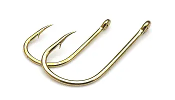 Одинарный крючок OWNER, 50108, колечко, "латунь", кован.