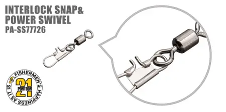 PA-SS77726 Interlock Snap&Power Swivel
