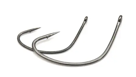 Одинарный крючок OWNER, 5173, колечко, черный