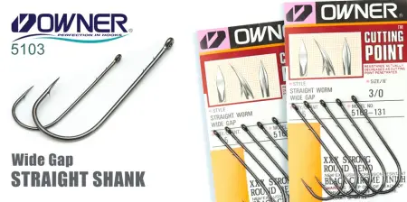 5103 Straight Shank Wide Gap