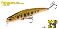 Воблер Pontoon21 PREFERENCE MINNOW  75SP-DR, 75 мм.,5.6 гр., 1.0-1.5м.