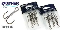 Двойной крючок OWNER TW-01BC, длинное цевье