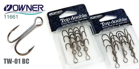 Двойной крючок OWNER TW-01(01TN)