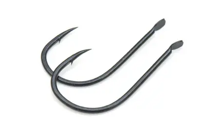 Одинарный крючок OWNER, 51010, лопатка, черный