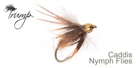 Мухи TRUMP, NYMPH FLIES, Caddis Emerger - Olive